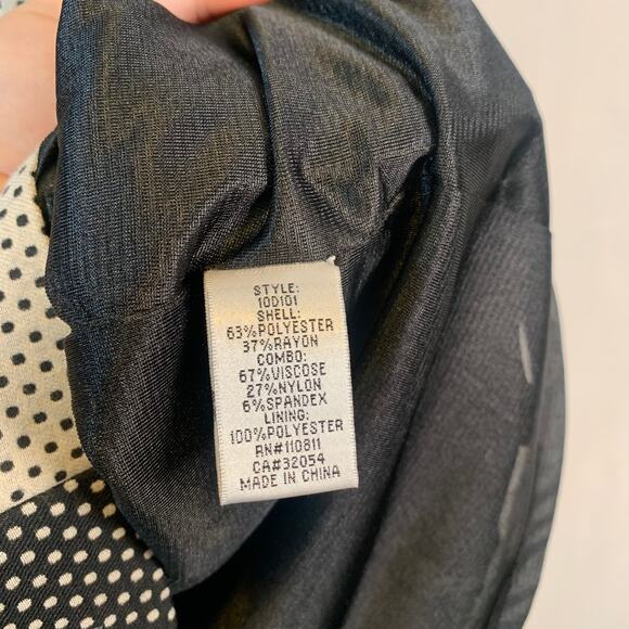 Anthropologie Yoana Baraschi Channeled Dots Column Shift Dress- 6 - Picture 7 of 11